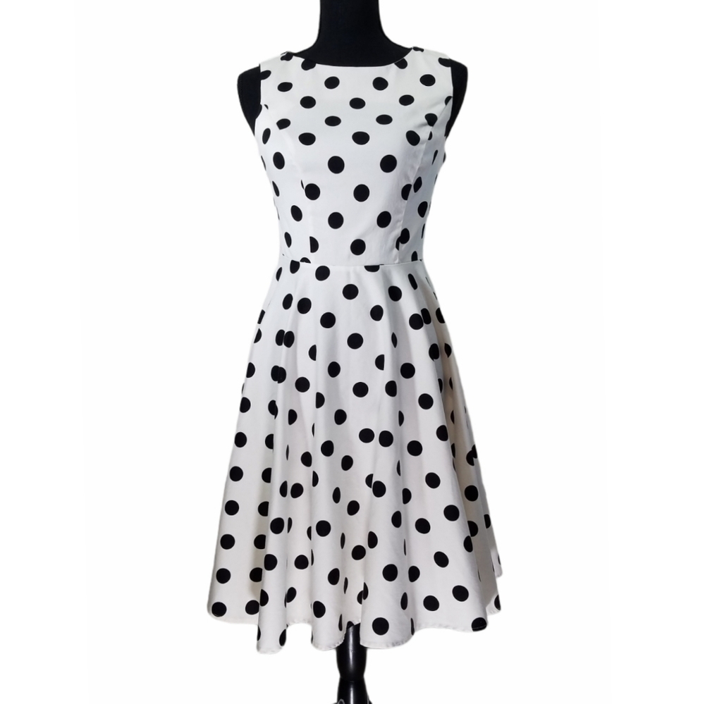 Grace Karin S Retro Pinup Polka Dot Tea Dress
